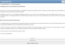 Tablet Screenshot of clubschiff-reisen.com